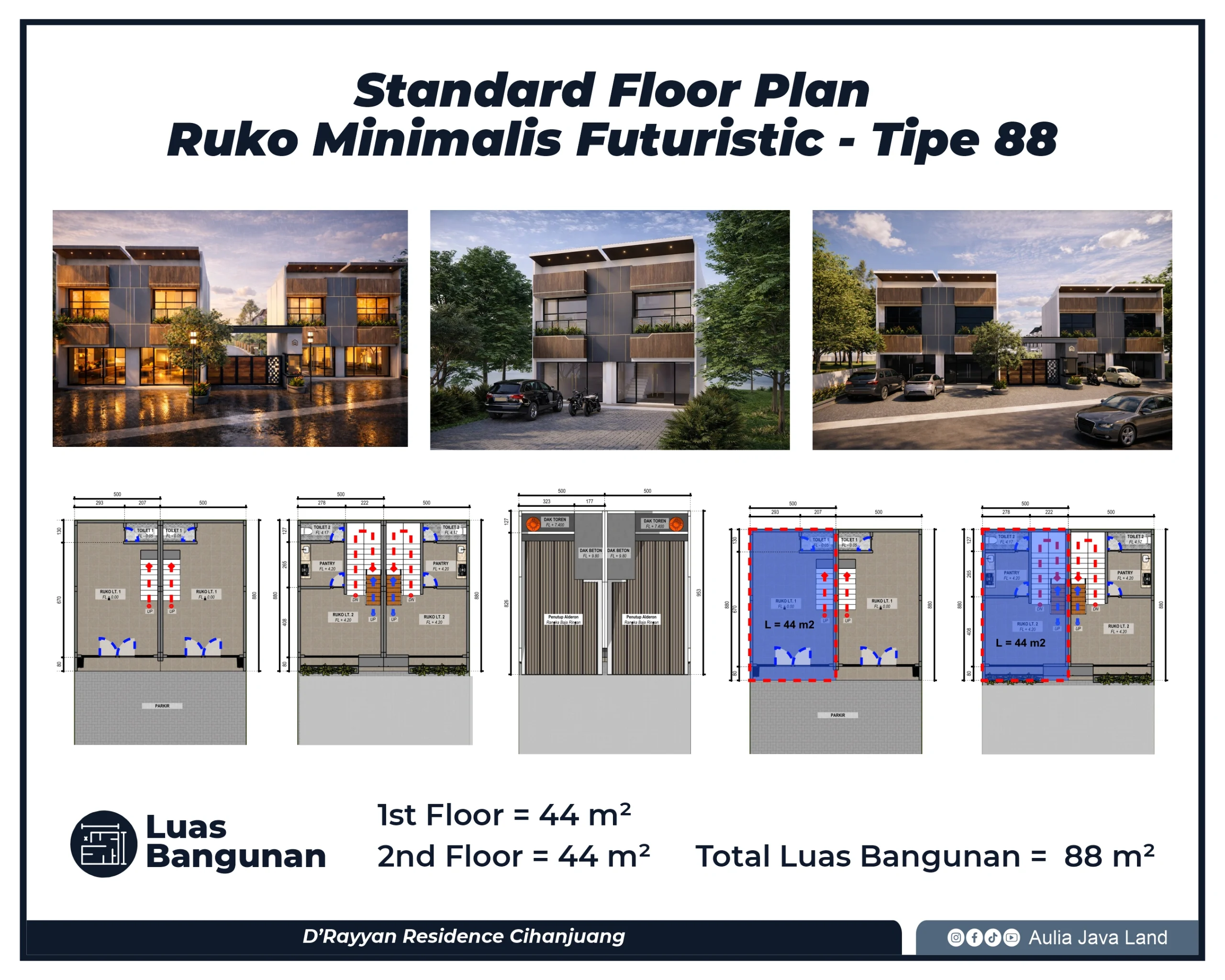 D'Rayyan Cihanjuang Residence_Ruko